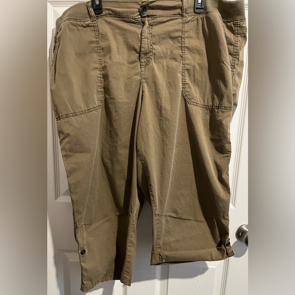 Lightweight interchangeable capris and shorts *Plus Size* - Picture 2 of 2